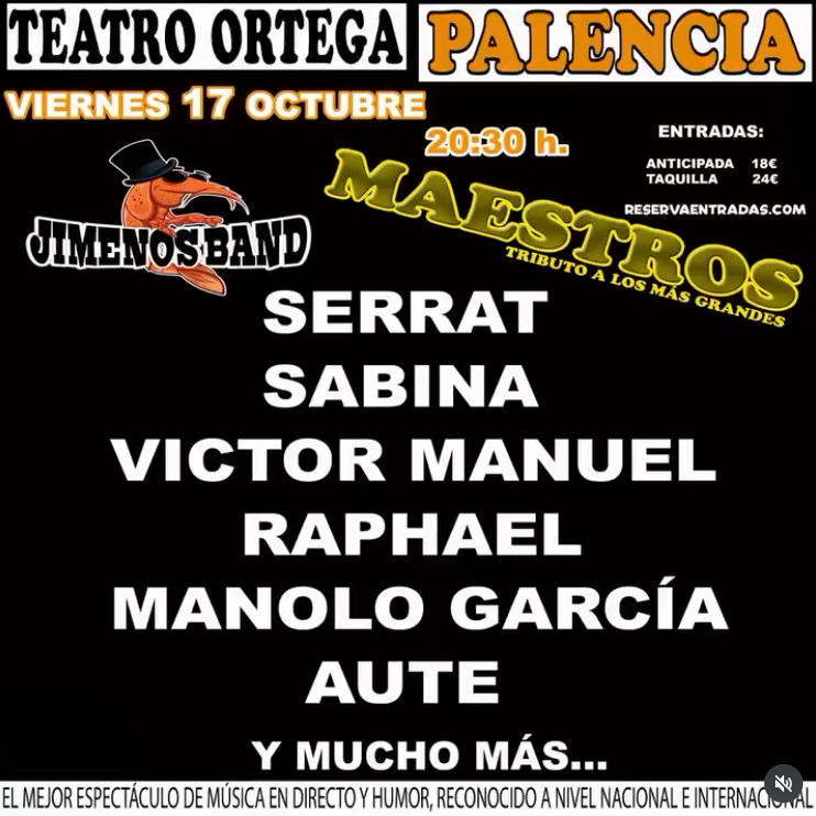 Jimenos Band en Teatro Ortega